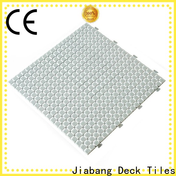 JIABANG hot-sale plastic patio flooring tile high-quality for customization
