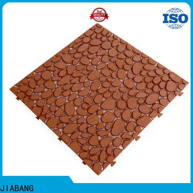 JIABANG anti-sliding plastic floor tiles for wholesale