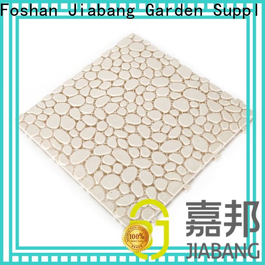 JIABANG anti-sliding plastic decking tiles non-slip