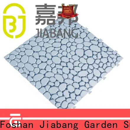 JIABANG bathroom floor plastic interlocking deck tiles top-selling for customization