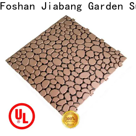 decorative plastic interlocking outdoor tiles top-selling for wholesale
