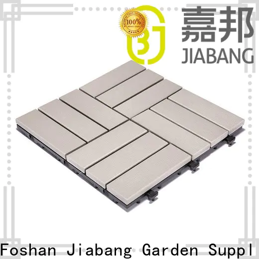 JIABANG plastic decking tiles anti-siding garden path