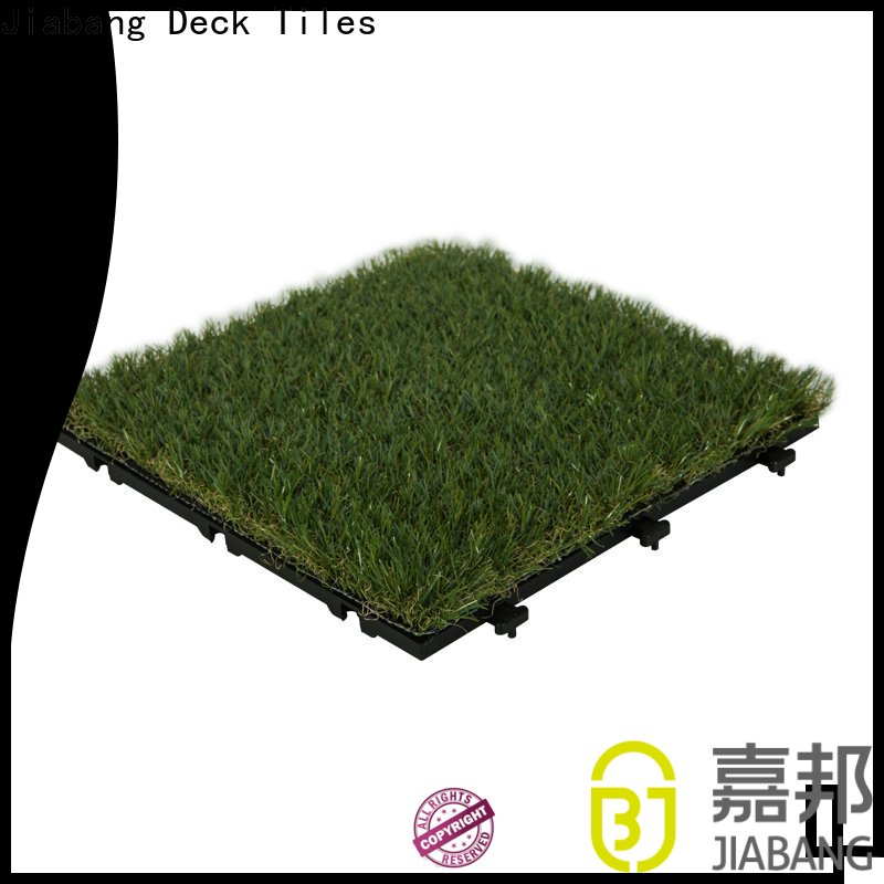 JIABANG professional outdoor grass tiles at discount balcony construction