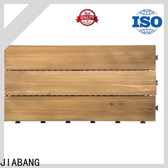 JIABANG refinishing modular wood decking flooring wood for garden