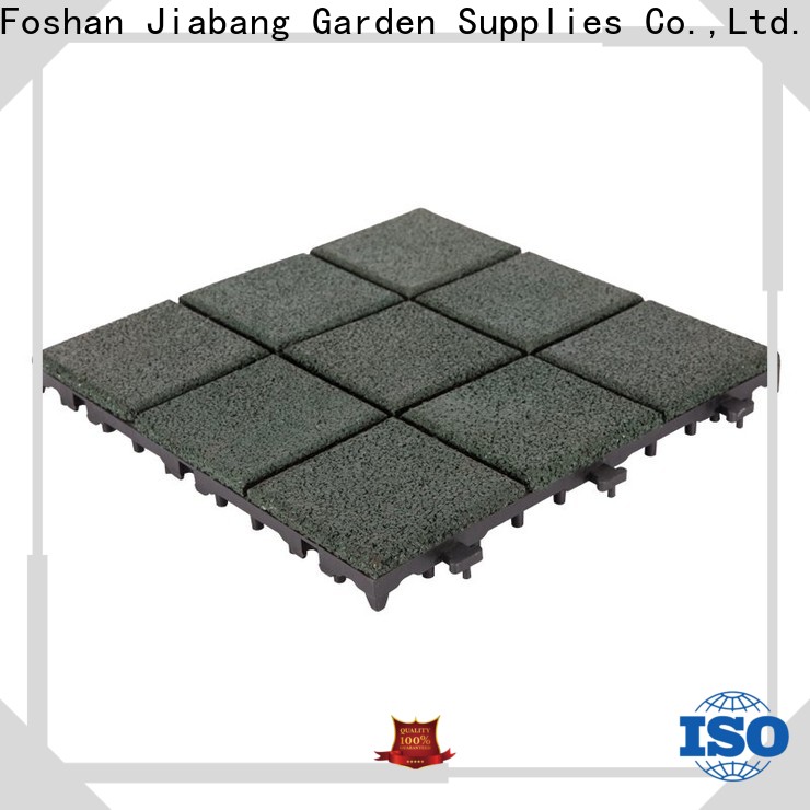 JIABANG composite rubber gym flooring tiles cheap house decoration