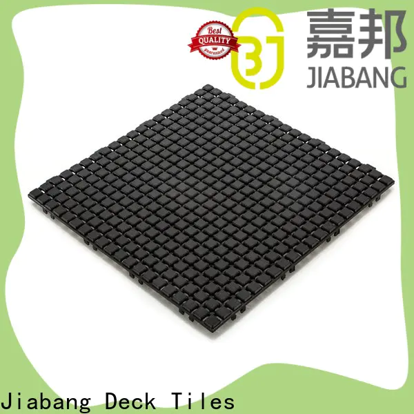 outdoor plastic deck tiles plastic mat non-slip for customization