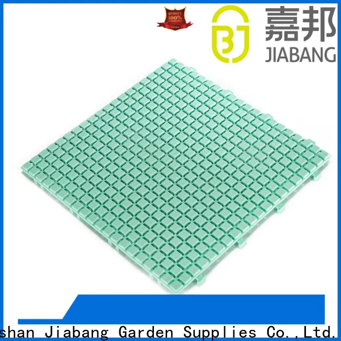 JIABANG plastic mat outdoor plastic deck tiles high-quality