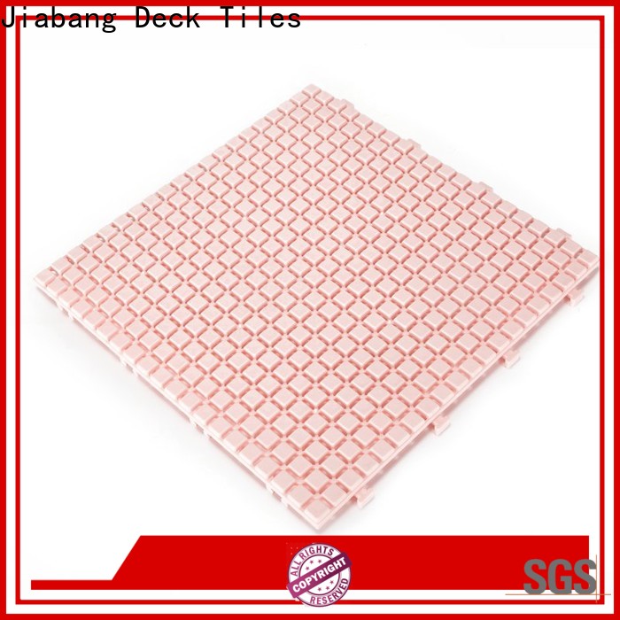 decorative recycled plastic deck tiles bathroom floor