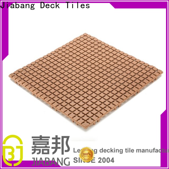 decorative plastic floor tiles outdoor anti-sliding high-quality