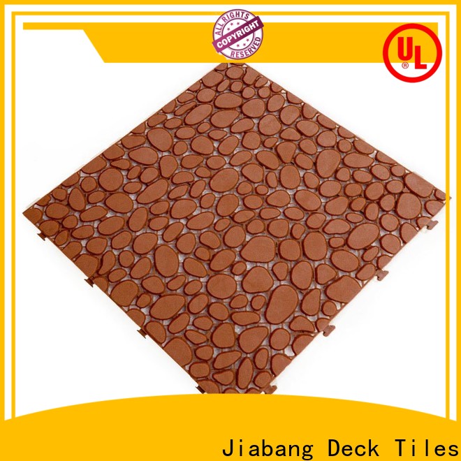 JIABANG protective plastic snap together patio tiles non-slip kitchen flooring