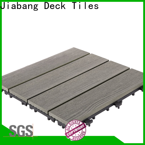 cheapest factory price composite deck tiles outdoor at discount