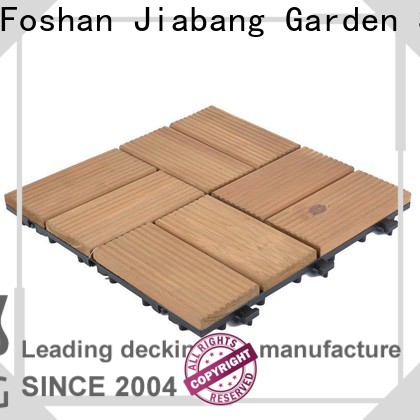adjustable interlocking wood deck tiles outdoor long size wooden floor
