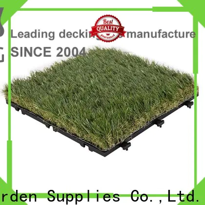 JIABANG artificial grass turf tile easy installation for wholesale