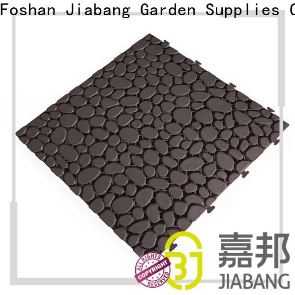JIABANG plastic snap together patio tiles for customization