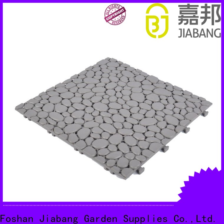 JIABANG anti-sliding outdoor plastic tiles for wholesale