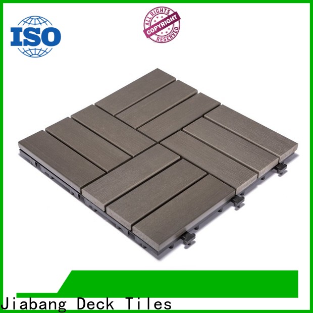 JIABANG pvc plastic garden tiles popular home decoration