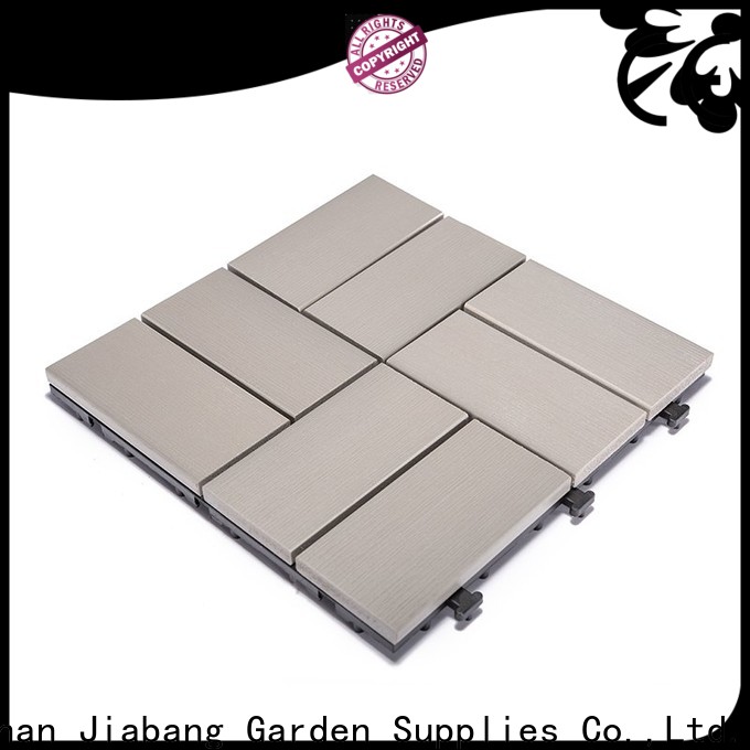JIABANG durable plastic patio tiles popular home decoration