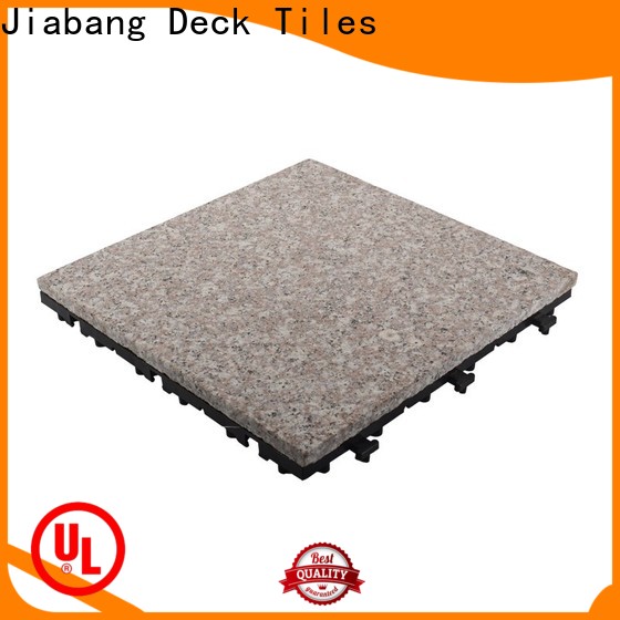 interlocking granite deck tiles low-cost factory price for porch construction