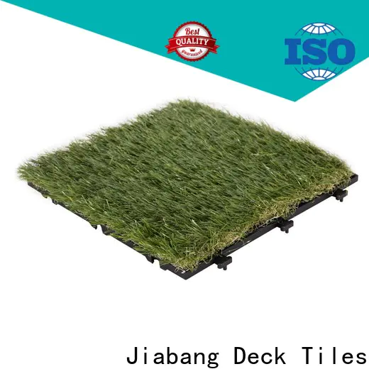 artificial turf deck tiles on grass anti-bacterial easy installation for garden