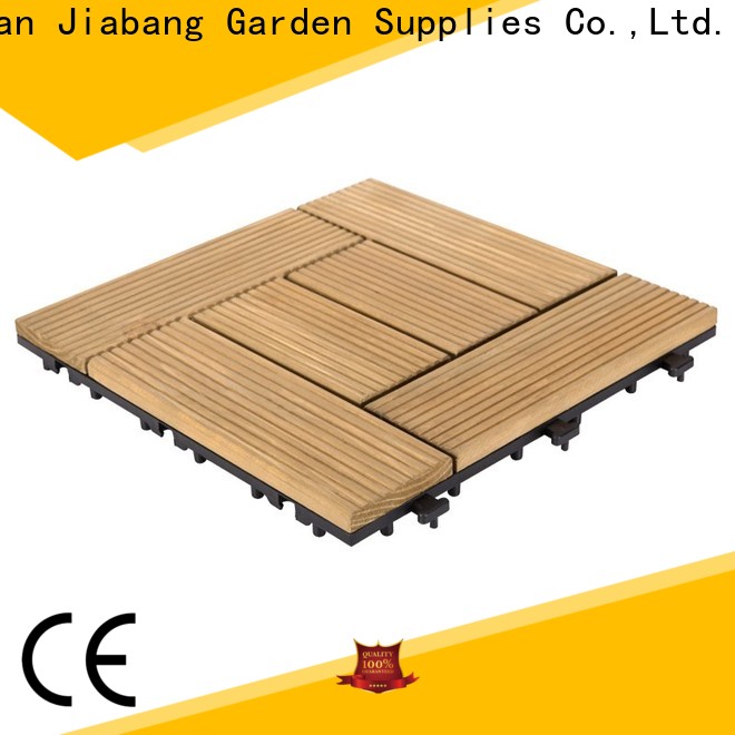 JIABANG outdoor wooden interlocking deck tiles wood deck wooden floor