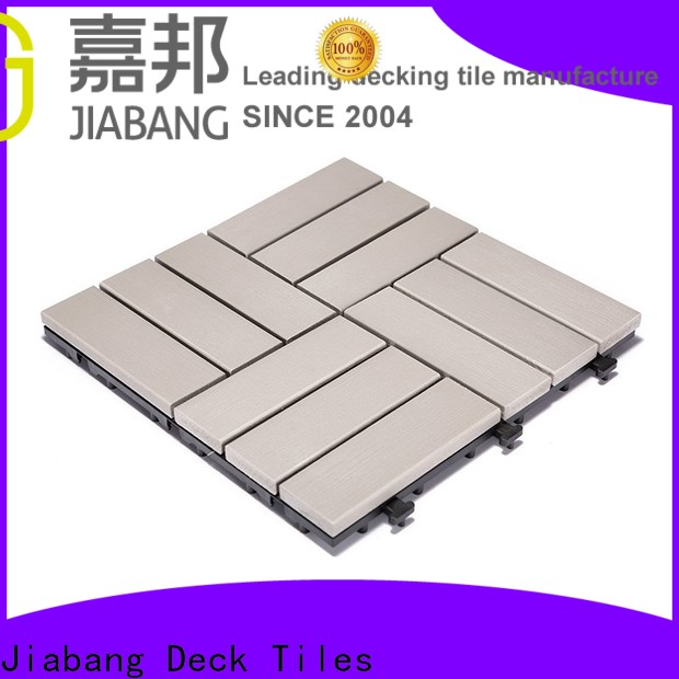 JIABANG high-end plastic tiles for outside high-quality gazebo decoration