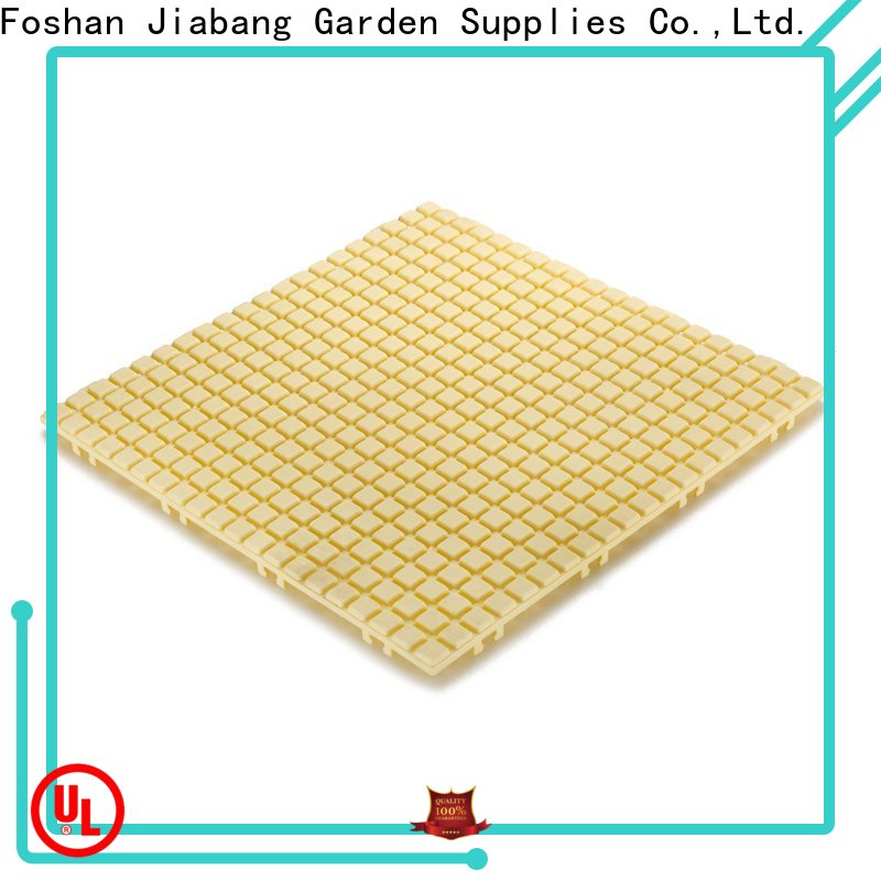 decorative plastic patio flooring tile bathroom floor top-selling for customization