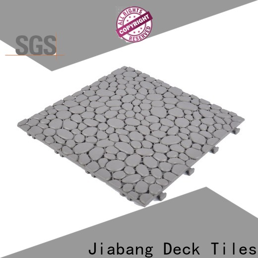 decorative plastic floor tiles outdoor plastic mat non-slip for wholesale