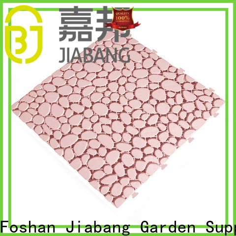 interlocking plastic garden tiles flooring top-selling for customization