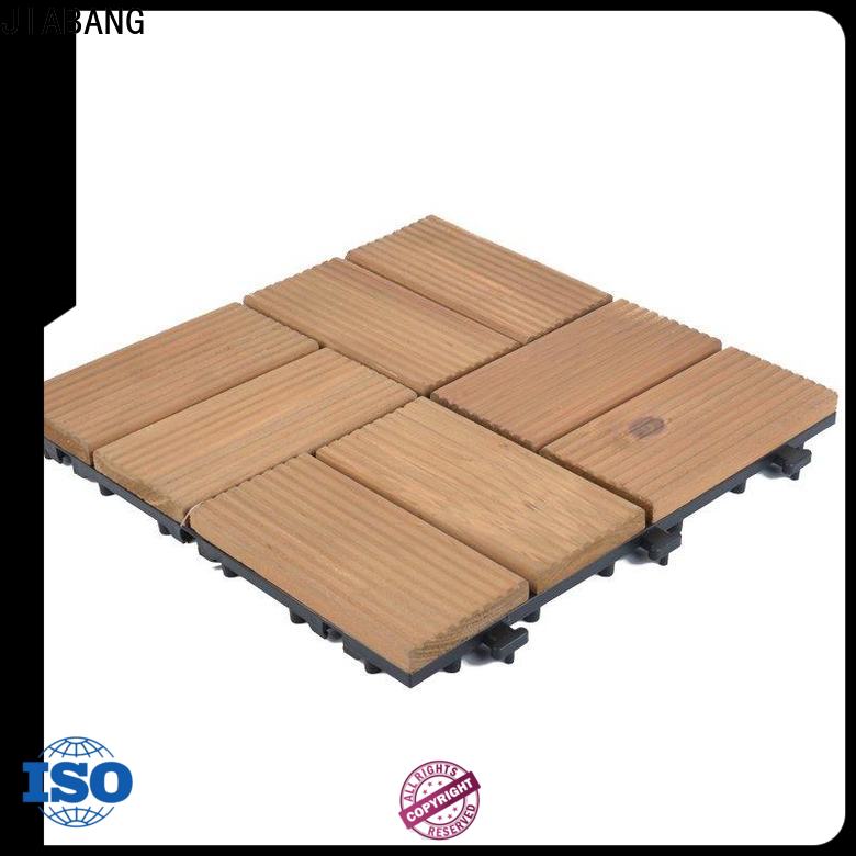 JIABANG interlocking garden wooden decking floor flooring wood wooden floor
