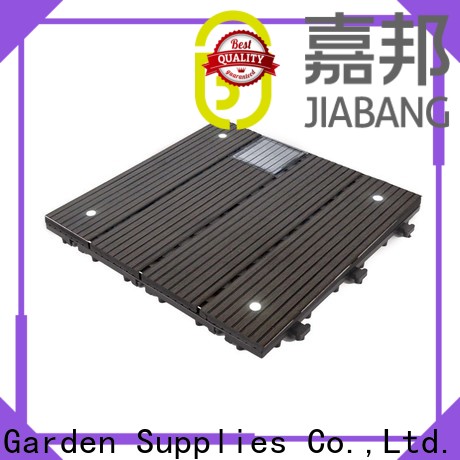 high-quality patio deck tiles wpc garden lamp