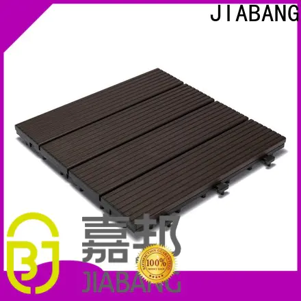 JIABANG cheapest factory price garden decking tiles light-weight for customization