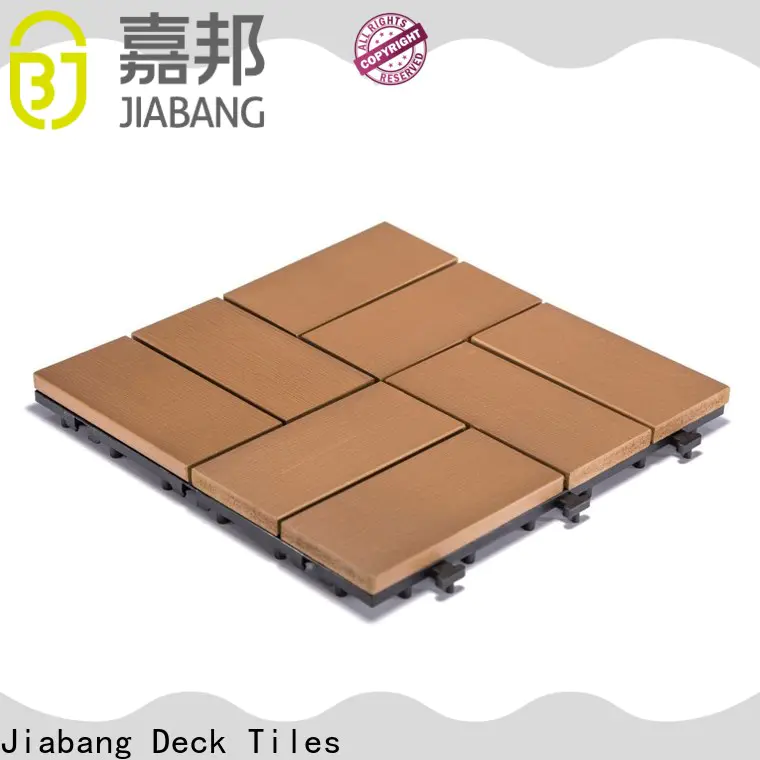 JIABANG high-end pvc deck tiles popular gazebo decoration