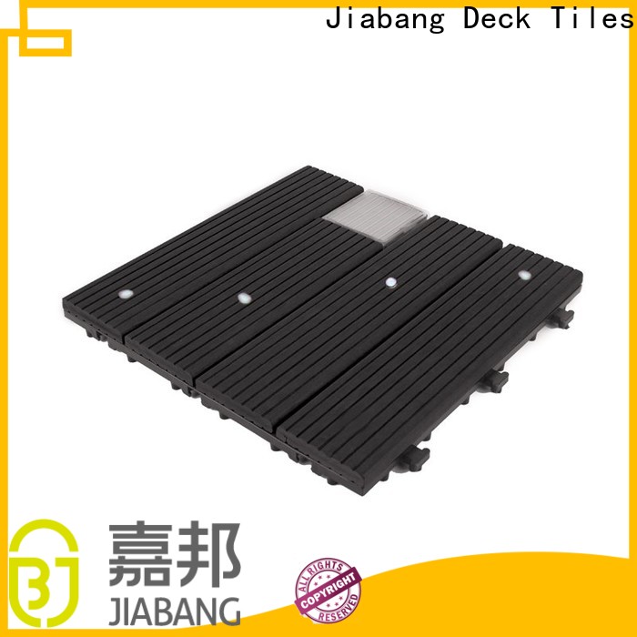 JIABANG led snap together deck tiles garden lamp