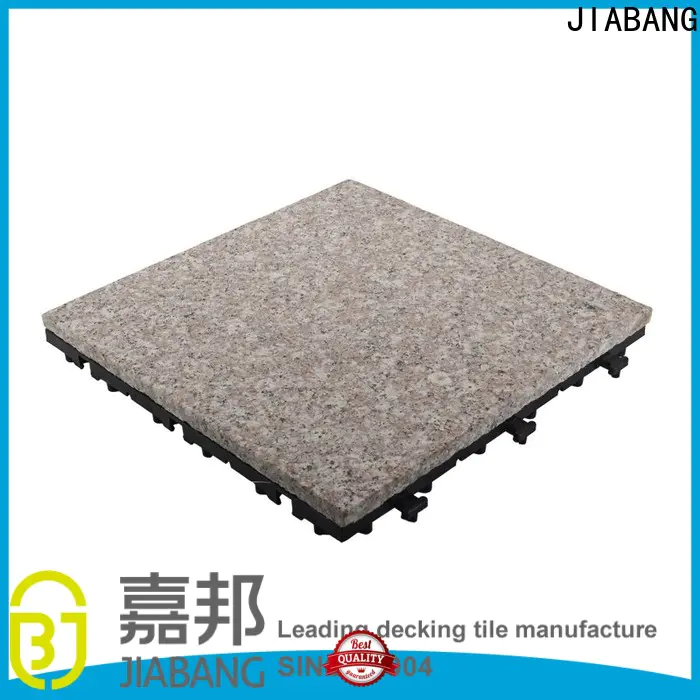 JIABANG high-quality interlocking granite deck tiles factory price for porch construction