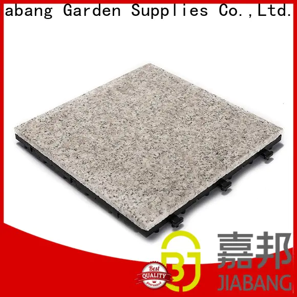 JIABANG durable interlocking granite deck tiles at discount for wholesale