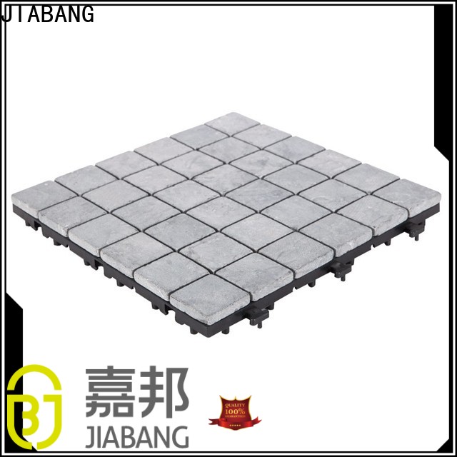 JIABANG hot-sale gray travertine tile at discount for garden decoration