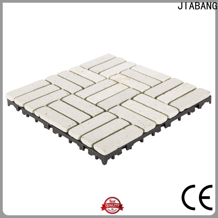interlocking travertine marble tile outdoor high-quality for playground