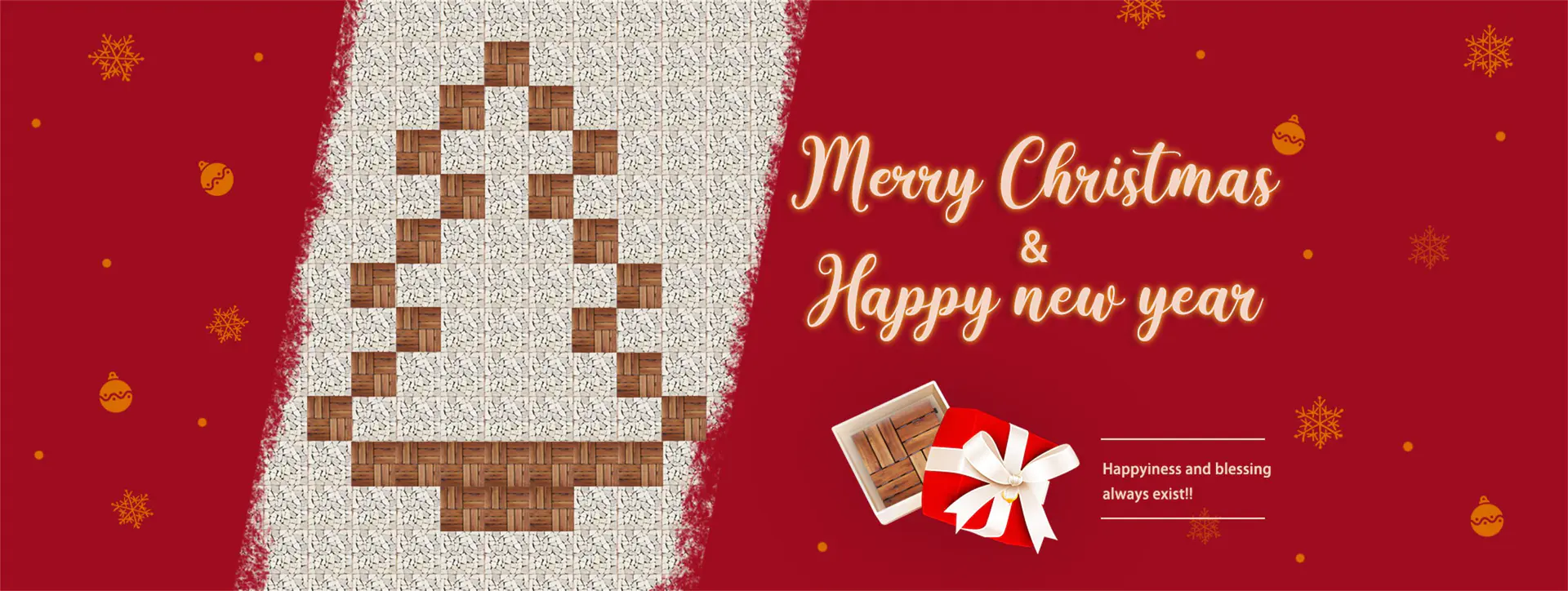 Christmas wish from JIABANG deck tiles