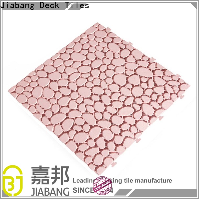 JIABANG decorative plastic floor tiles outdoor top-selling