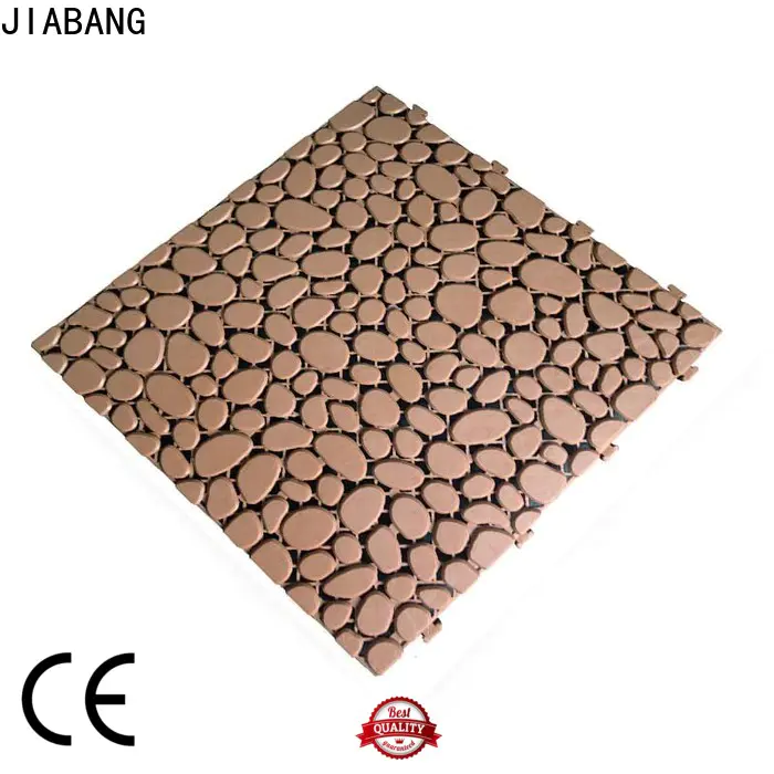 JIABANG anti-sliding outdoor plastic deck tiles top-selling