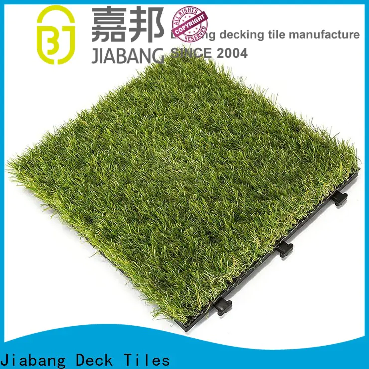 JIABANG landscape synthetic grass tiles on-sale garden decoration