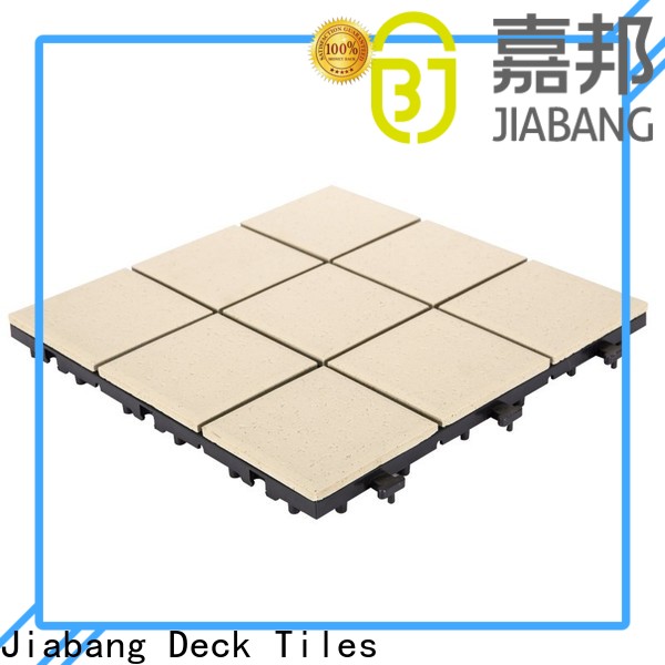 JIABANG exterior rubber tiles manufacturing process cheapest factory price for garden