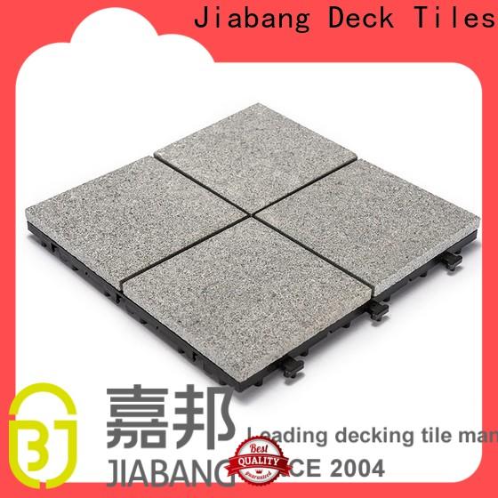 highly-rated interlocking granite deck tiles low-cost factory price for porch construction