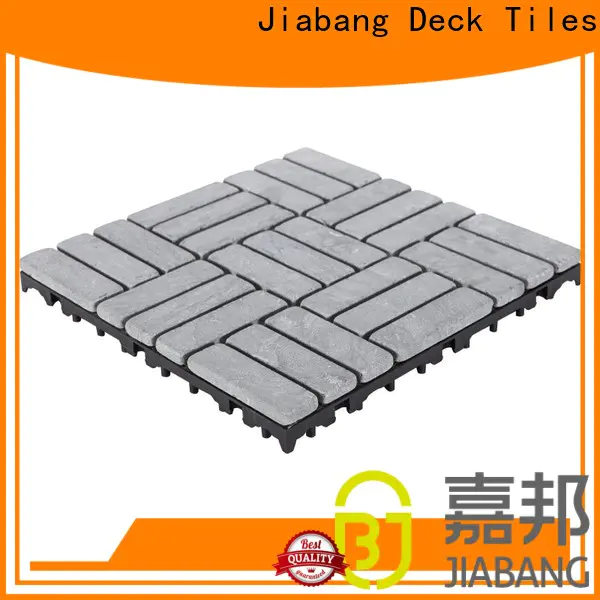 JIABANG limestone travertine stone deck tiles high-quality for garden decoration