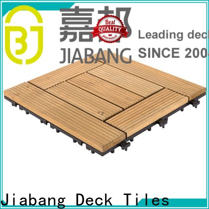adjustable wooden decking squares natural flooring for garden