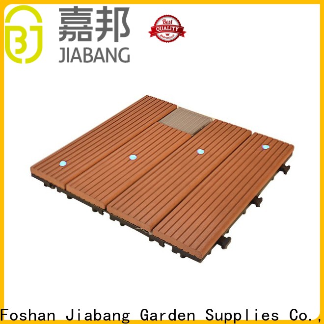JIABANG wpc patio deck tiles protective home