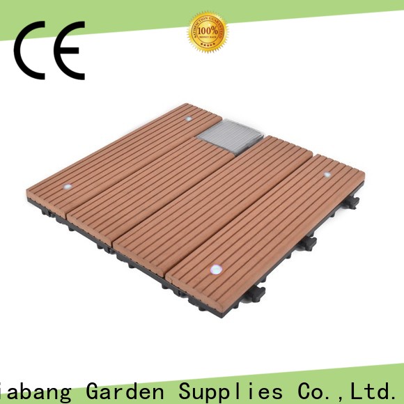 JIABANG wpc modular decking panels decorative home