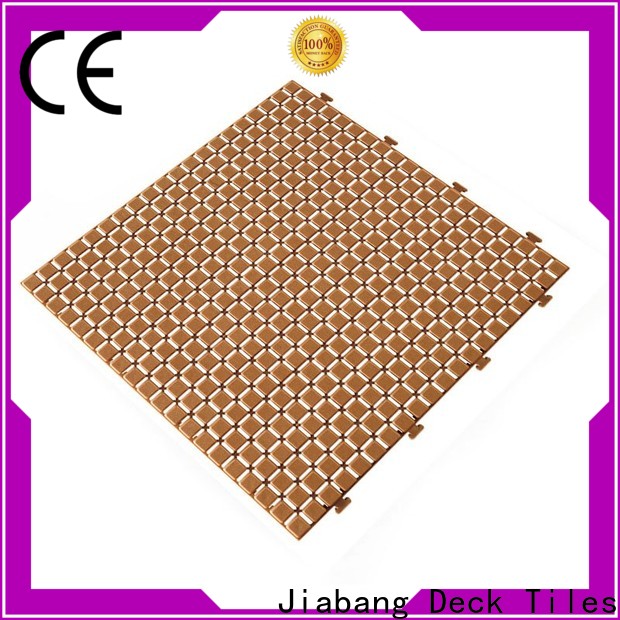 JIABANG wood plastic composite decking tiles high-quality kitchen flooring
