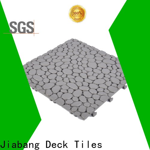 JIABANG decorative recycled plastic deck tiles high-quality for wholesale