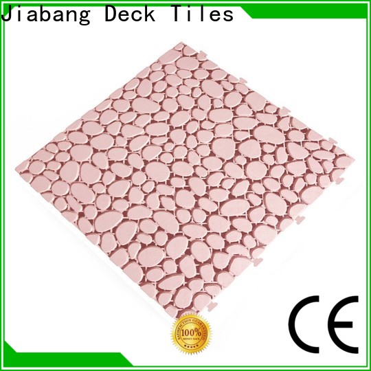 decorative plastic snap together patio tiles anti-sliding top-selling for customization
